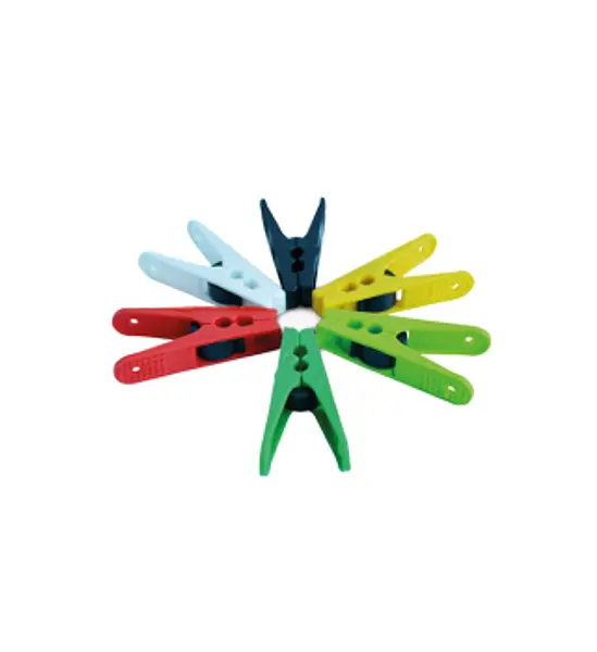 Gancho Pinza Ropa X12 Unidades