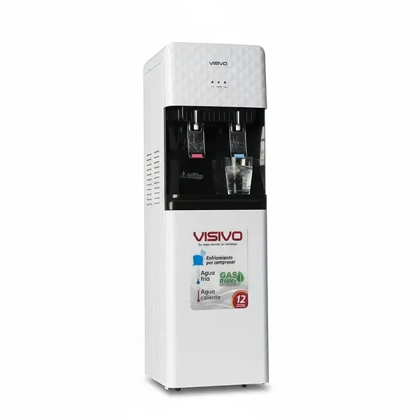 Dispensador De Agua Con Nevera Visivo