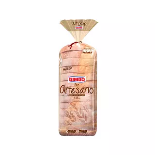 Pan Tajado Artesano Bimbo