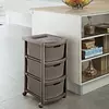Cajonero Rimax Rattan 4 Gavetas
