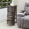 Cajonero Rimax Rattan 4 Gavetas