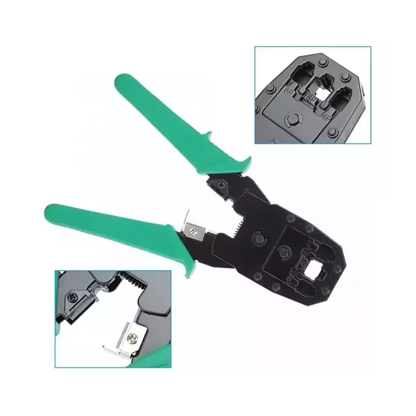 Ponchadora Rj45 + Rj11 Con Pela Cable