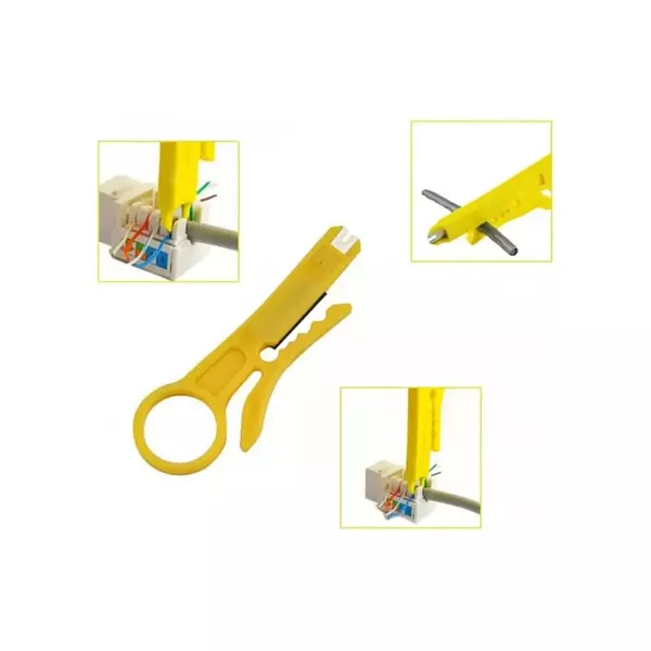 Ponchadora Rj45 + Rj11 Con Pela Cable