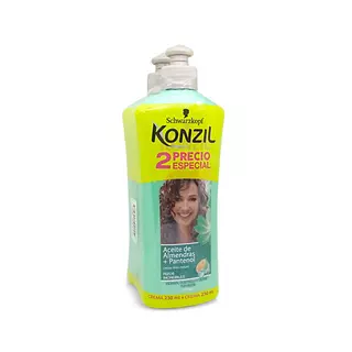 Crema para Peinar + Acondicionador de Almendra