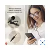 Micrófono De Solapa 1,5 Mts Para Celulares Tipo Plug 3.5 Mm