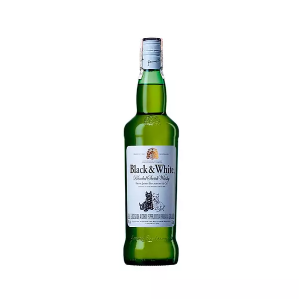 Whisky Black & White 8 Años