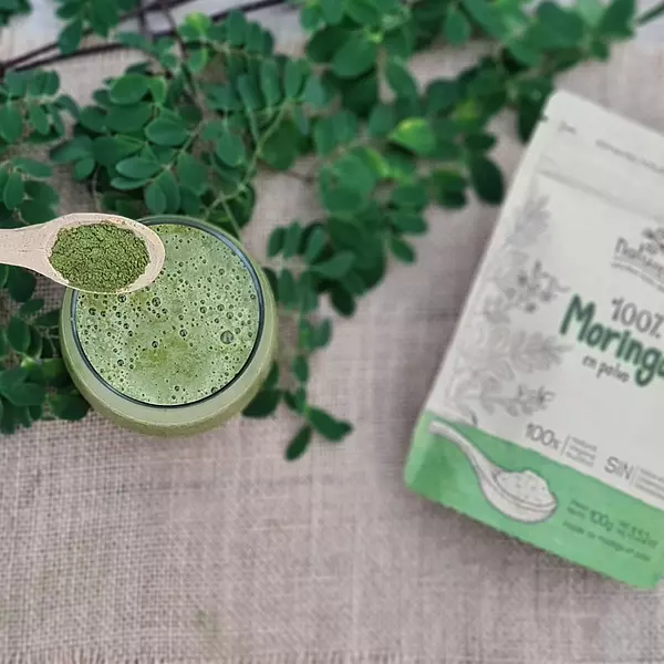 Moringa de Polvo Naturela 100 Gr
