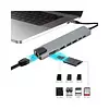 Adaptador Hub Tipo C Multipuerto 8 En 1