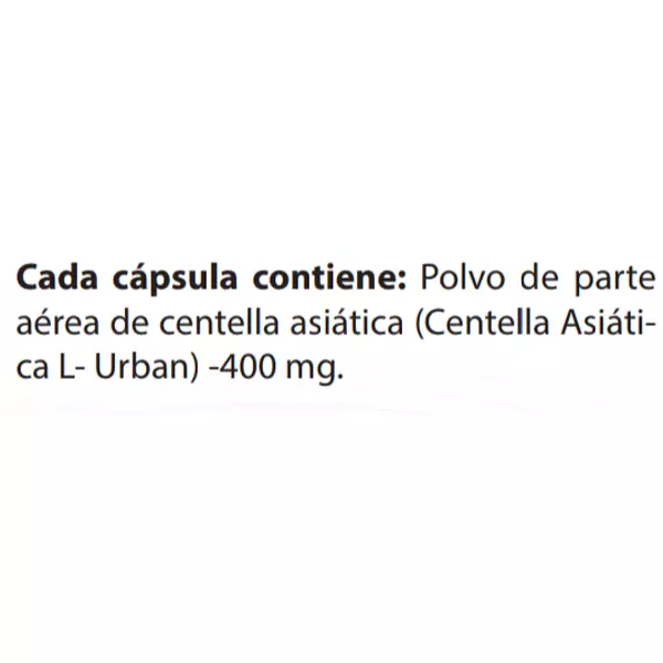 Centella Asiática 400 Mg Systems