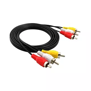 Cable De Audio Y Video 3 Rca A 3 Rca
